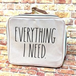 Rae Dunn Pink Travel/Makeup Bag